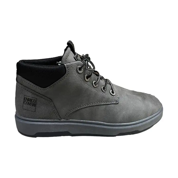 Enrico Coveri ECM424B43 COROT Sneakers Mid Uomo Stringate Grigio