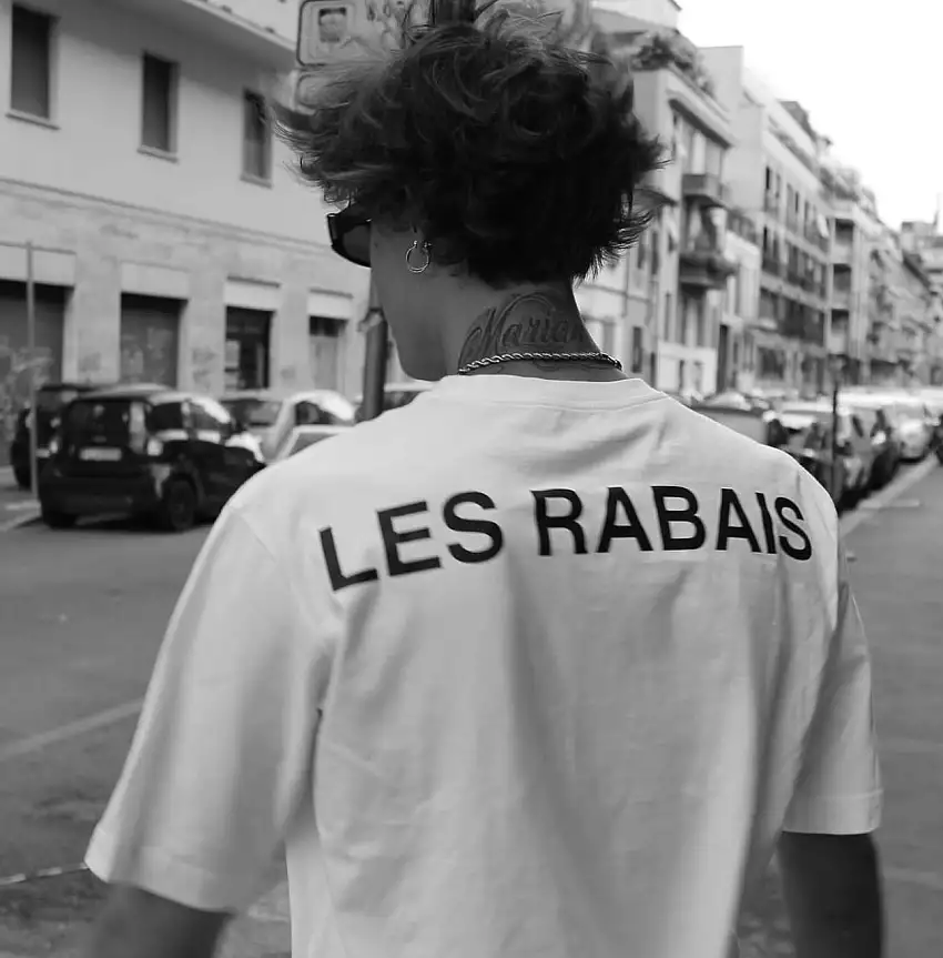 Les Rabais T-shirt lato cuore + retro