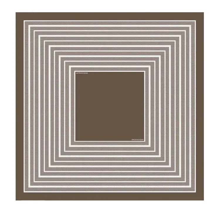 Gattinoni ALESSANDRA AEN1A2669 WPO521 Foulard Donna 90x90 cm Tan