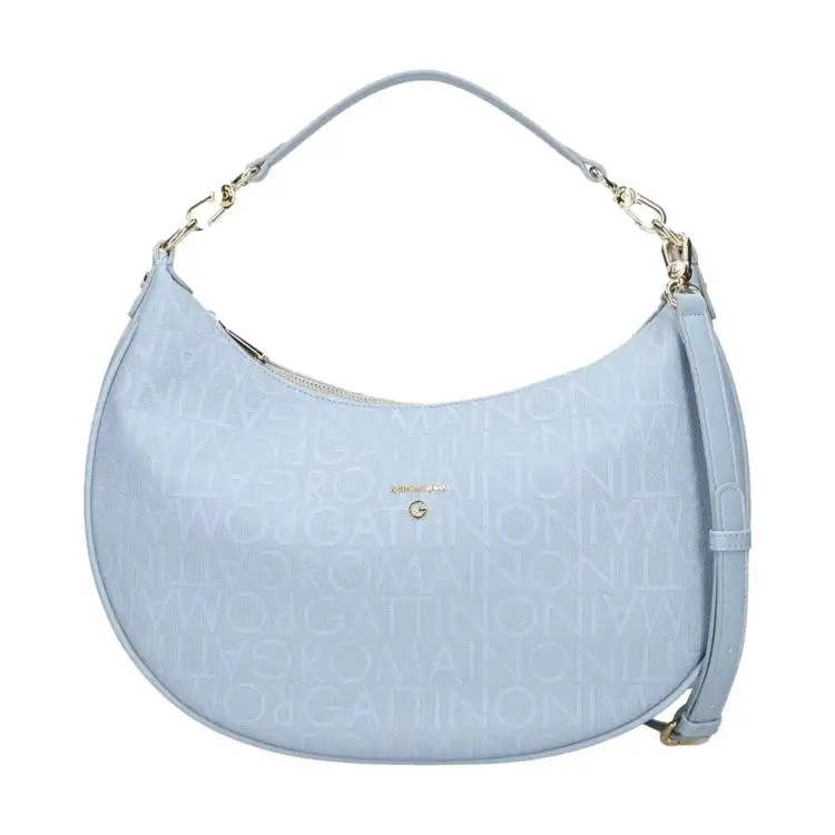 Gattinoni BEN4C8531WVPL22 Charlie M. Hobo Borsa Donna Lt.Blue