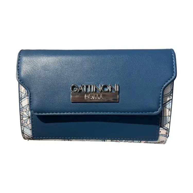 Gattinoni BENTD8616 WZTAA3 Bright Portafogli Flap M. Donna New Teodosia Blue
