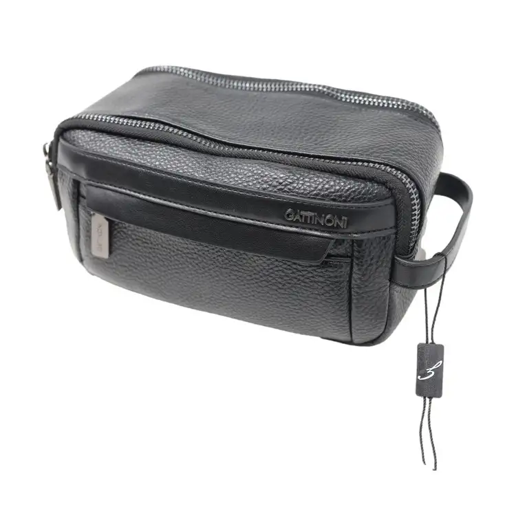 Gattinoni BIG0P8207 MVP000 Pochette Beauty Uomo Black