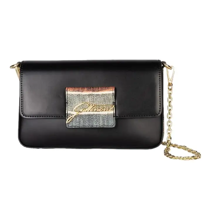 Gattinoni BIGB98189WVWP26 BRUSHED B. Bag Clutch Classic Black