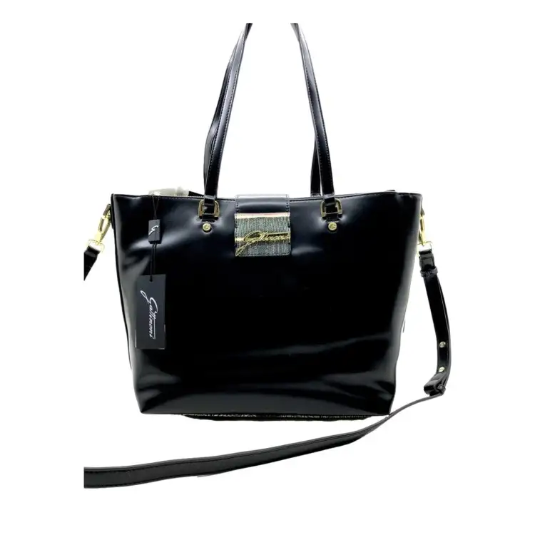 Gattinoni BIGB98190WVWP26 BRUSHED B.Bag Shopping Classic Black