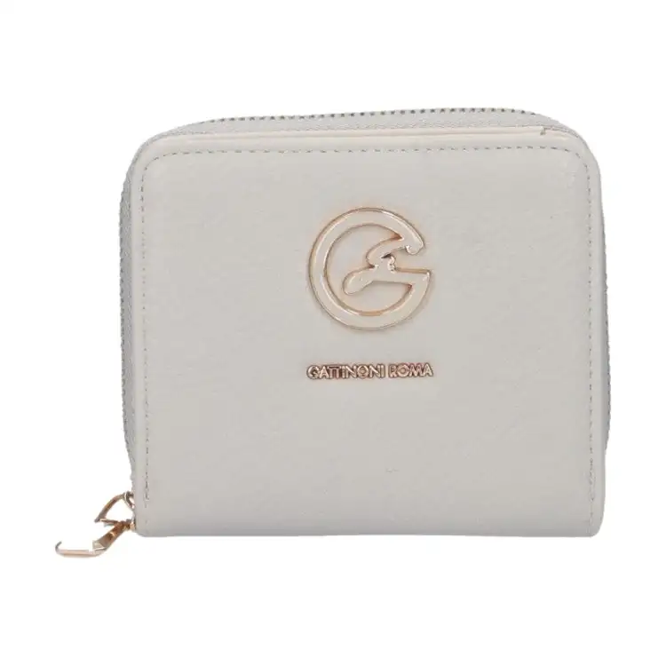 Gattinoni BINDN8418 WVPIA1 Teodosia S Denise Soft Zip Wallet Donna Ice