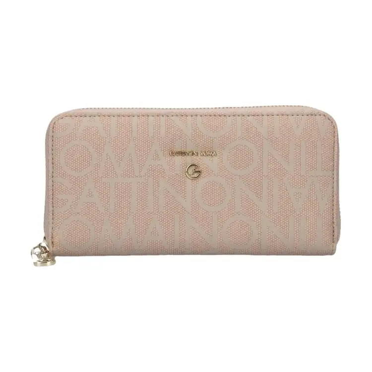 Gattinoni CHARLIE WEN4C8532 WVP502 Zip Wallet Portafogli L.Donna Beige