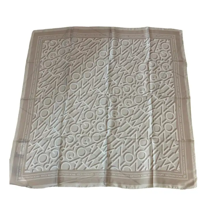 Gattinoni RACHEL AIN0R2658 WPO800 Foulard Donna 90x90 cm White