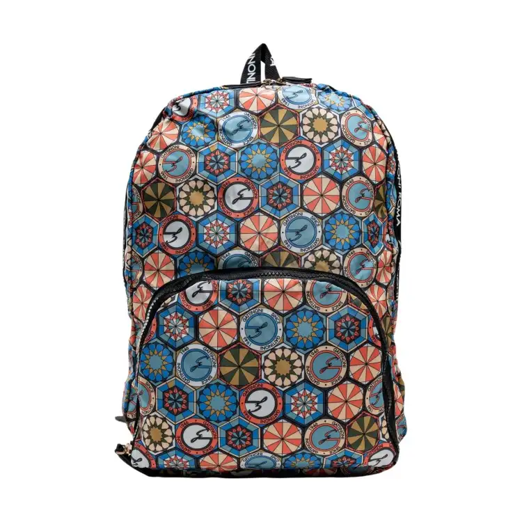 Gattinoni Roma BENTF 8104 06 Backpack Zaino Large Teodosia Easy Chic Richiudibile Multicolor