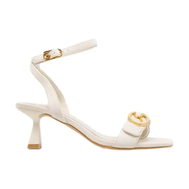 Gattinoni Roma Dixie Sandal Sandali Tacco Medio Bianco