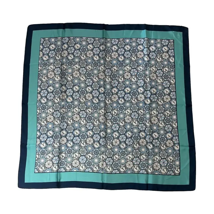 Gattinoni Teodosia AENTD2079 WPO725 Foulard Donna 90x90 cm Alabaster Multicolor