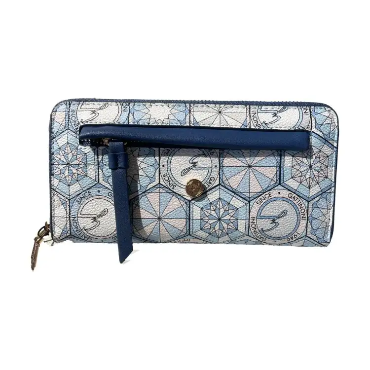 Gattinoni Teodosia DAILY BINTD8007 WZTAA3 Portafogli Donna Zip Blue