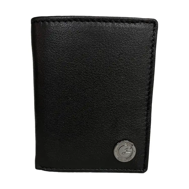 Gattinoni WIGJJ1088 MHA000 Jonathan Portafogli Uomo 8 x 10 Vera Pelle Nero