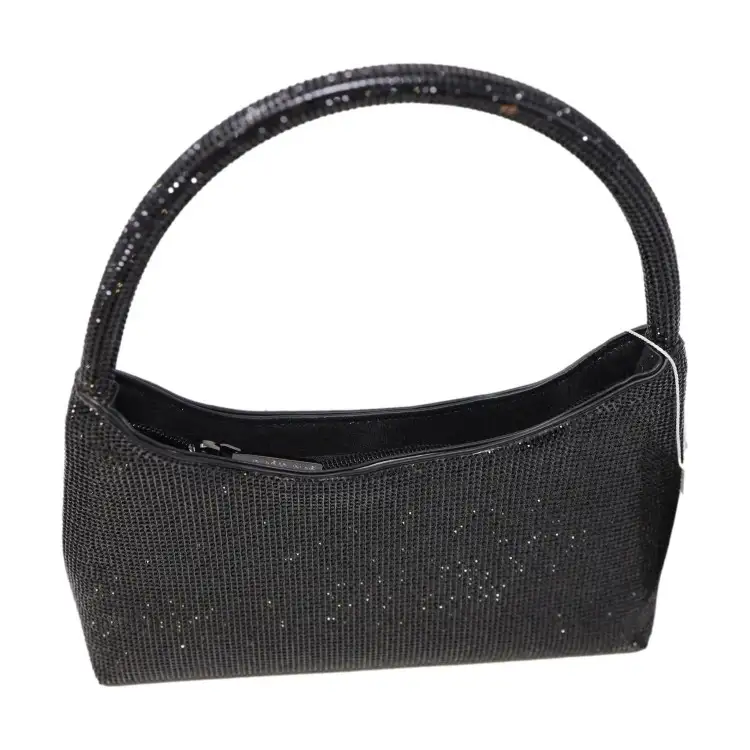 Gold & Gold GGM36 Borsa Donna Mezza Luna Nero