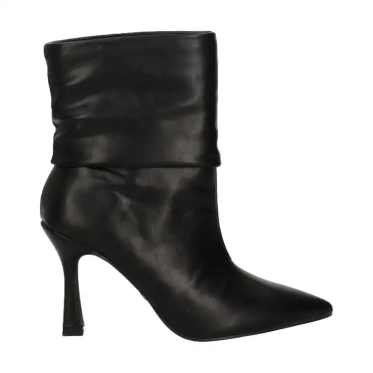 Gold & Gold GP710 Scarpe Donna Stivaletti Tacco Alto Nero