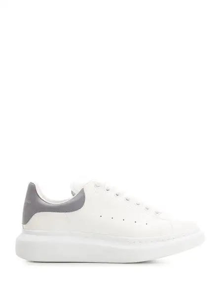 Alexander McqueenSneaker oversize con tallone grigio