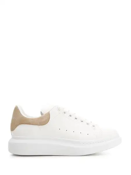 Alexander McqueenSneaker oversize con tallone beige