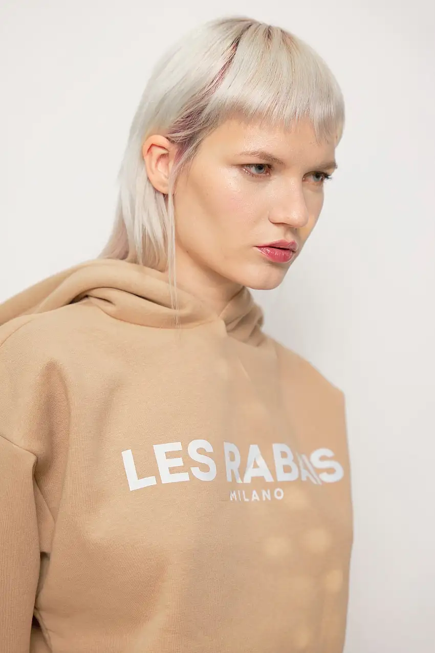 Les Rabais Milano Felpa big logo biscotto