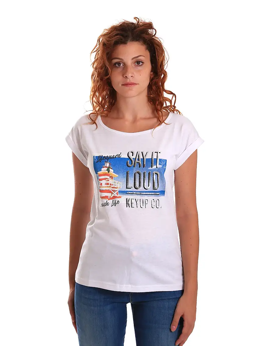 Key Up T-shirt 5D72S 0001