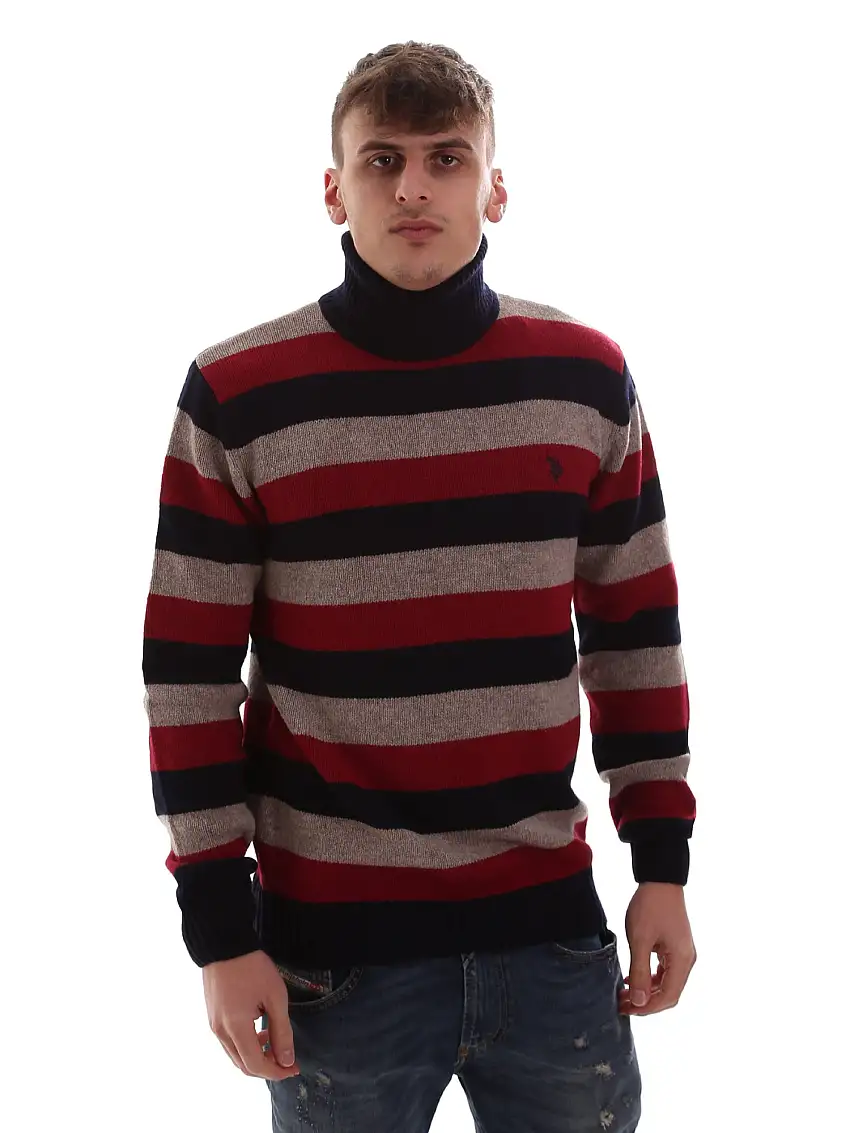 U.s. Polo Assn. Maglie A Collo Alto 52461 52633