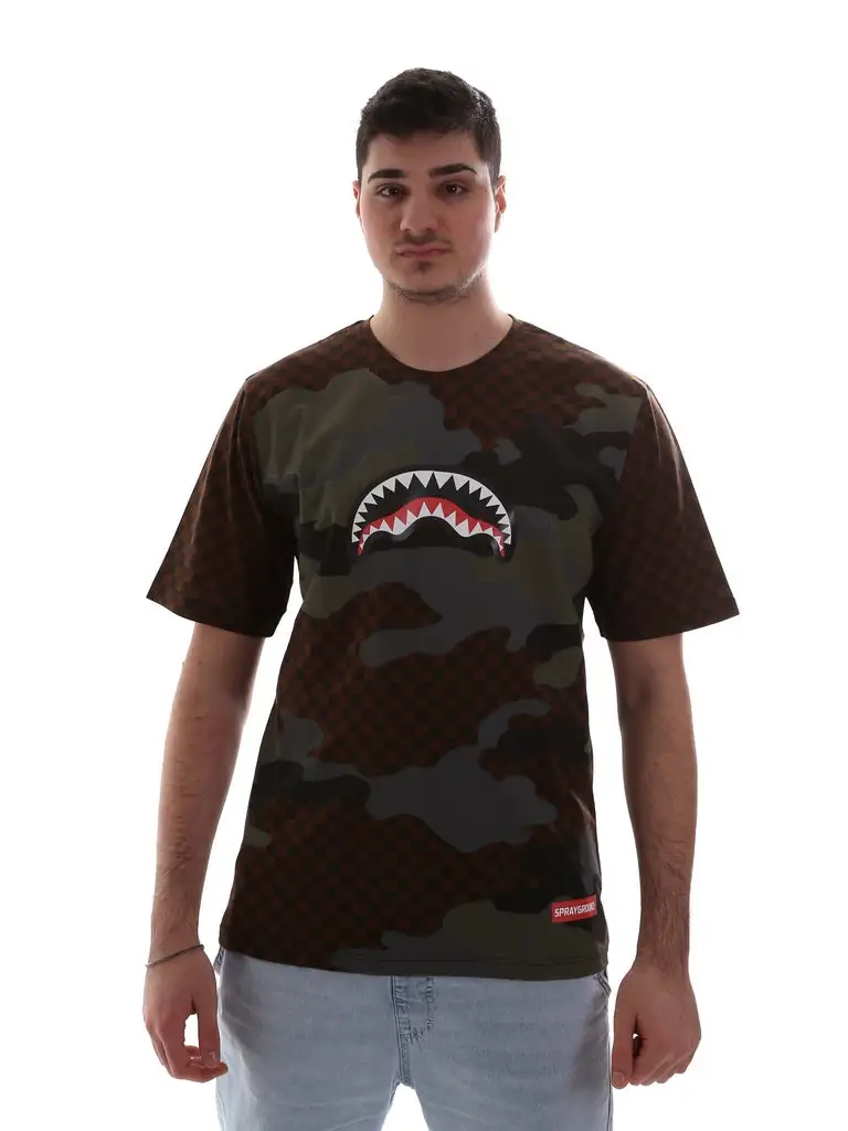 Sprayground T-shirt SP018SBRO