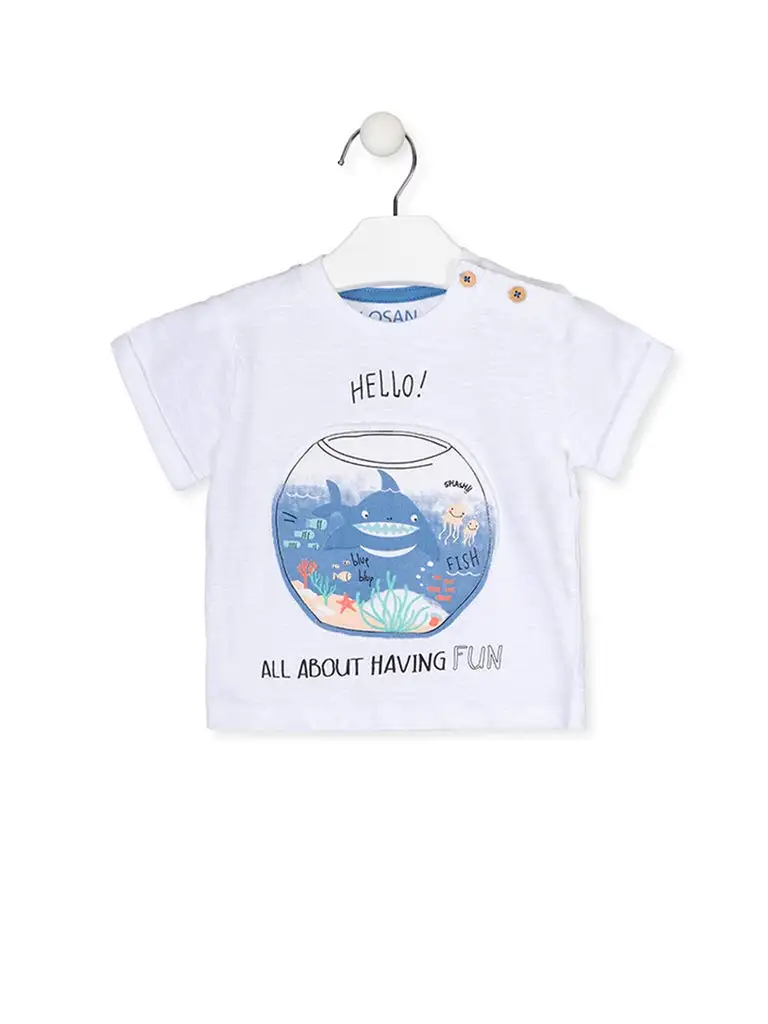 Losan T-shirt 017-1000AL