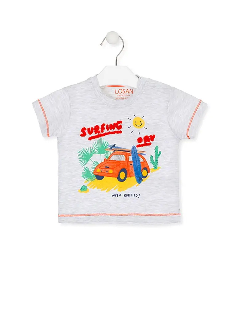 Losan T-shirt 017-1015AL