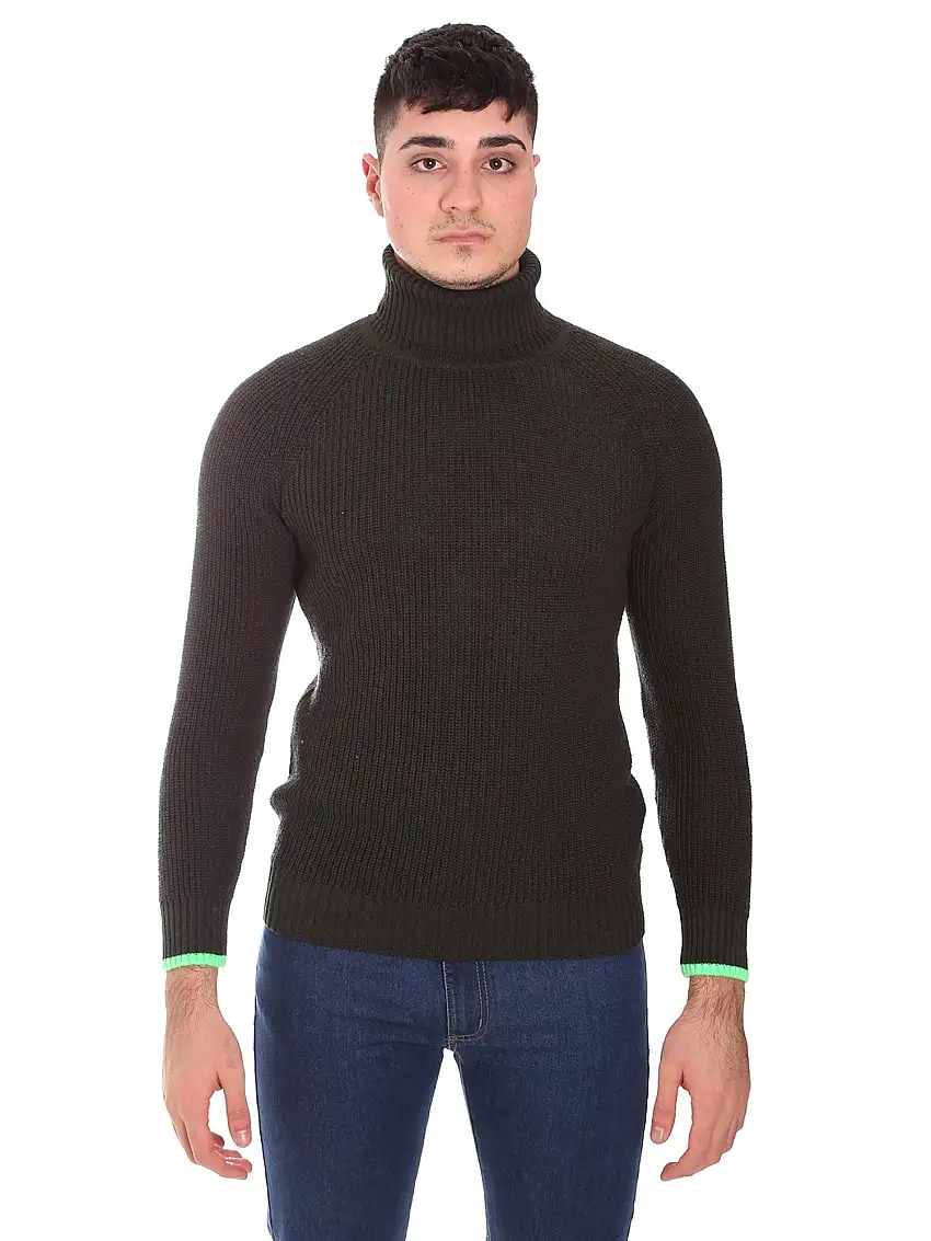 Gabardine Maglie A Collo Alto KRK2021D