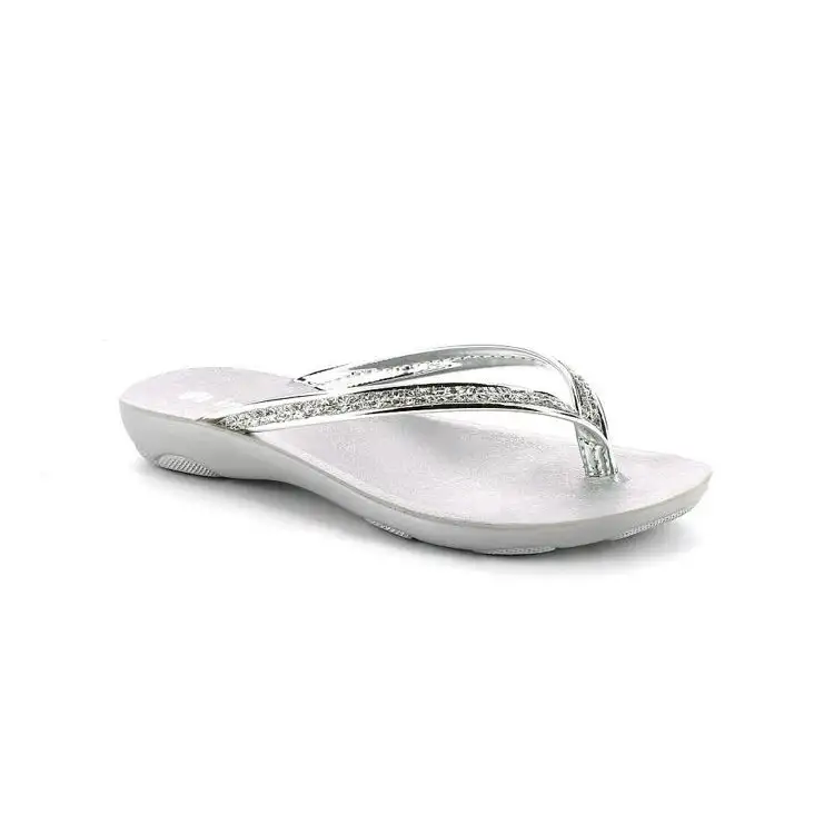 Inblu SY48 Ciabatte Bambina Infradito con Strass Argento