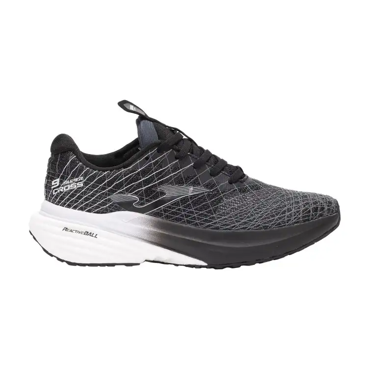 JOMA Super Cross Top 2501 Scarpe Da Running Uomo Stringate Nero