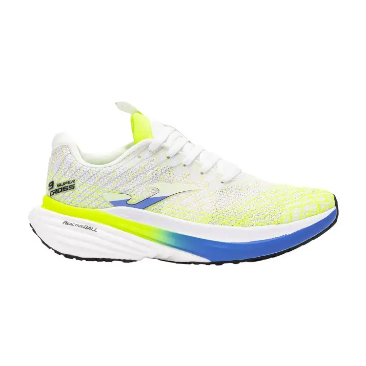 JOMA Super Cross Top 2502 Scarpe Da Running Uomo Stringate Bianco