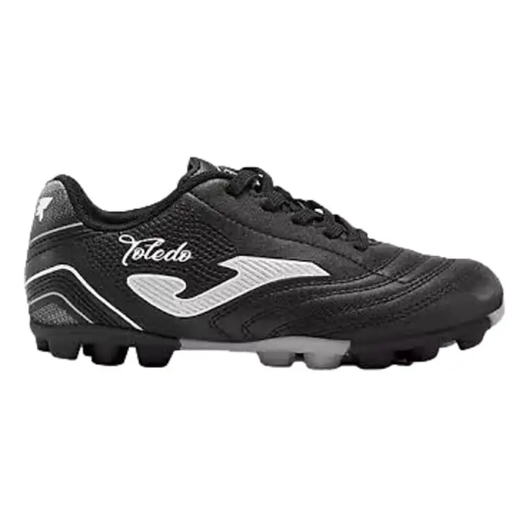 JOMA TOJW2401HG TOLEDO JR HARD GROUND Scarpe Da Calcio Bimbo Black/White