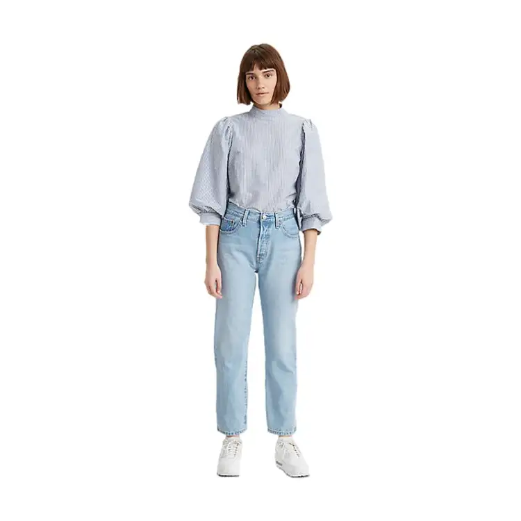LEVI'S 501 Original Cropped Jeans Donna Ojai Luxor Ra