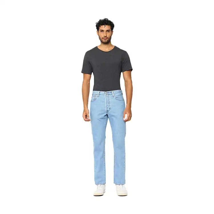 LEVI'S A4677 Men's 501 '54 Jeans - Ferry Building Building Blue T2