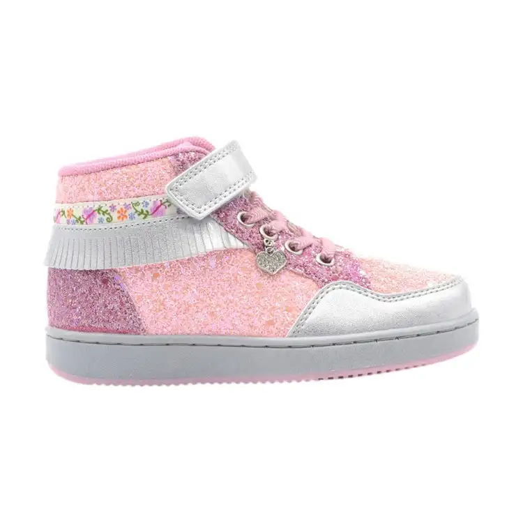 Lelli Kelly FRANGETTA MIX Scarpe Bambina Sneaker con Lacci Elastici Rosa