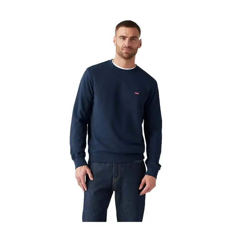 Levi's 35909-0001 THE ORIGINAL HM CREW Felpa Uomo Blu