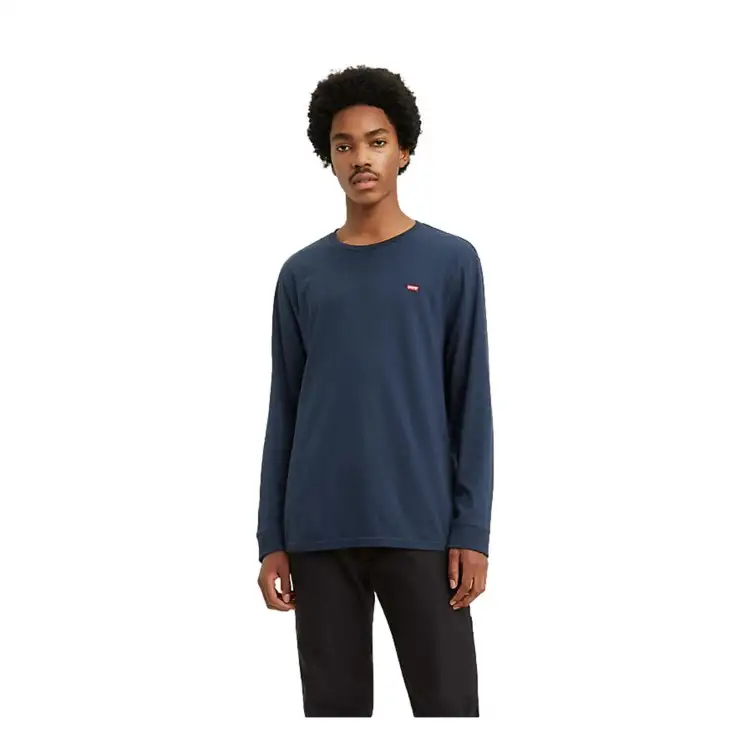 Levi's 72848-0001 LS ORIGINAL HM TEE Maglia Uomo Manica Lunga Navy
