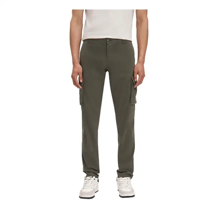 Lumberjack CM80747-013 GABARDINE STRETCH Pantaloni Uomo Cargo Green