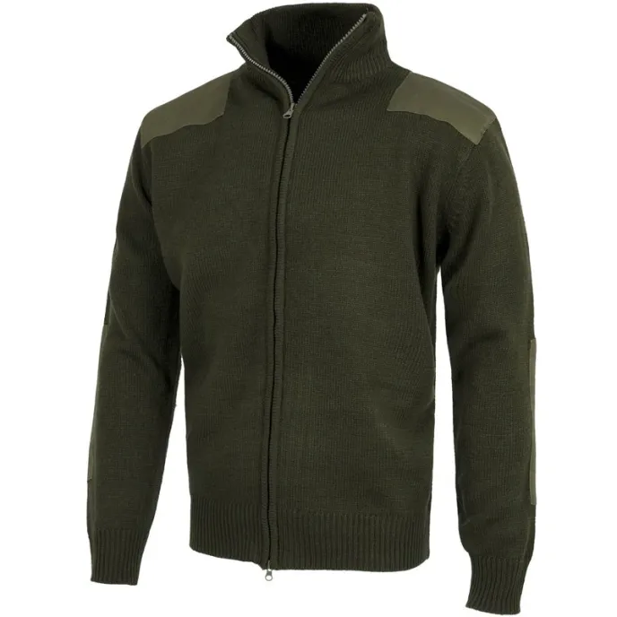 Maglione a collo alto chiusura intera in nylon - Workteam