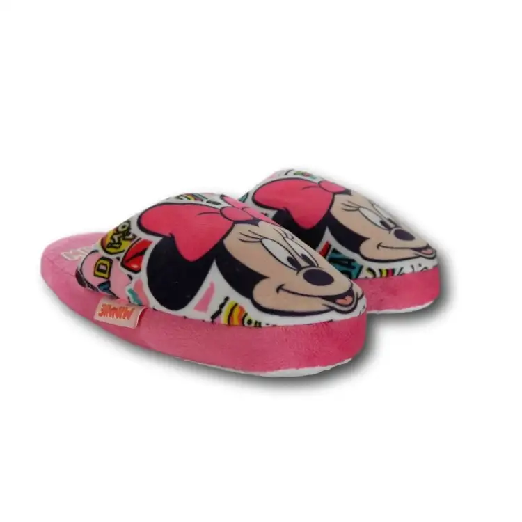 Minnie WD13233 Pantofole Bambina Rosa