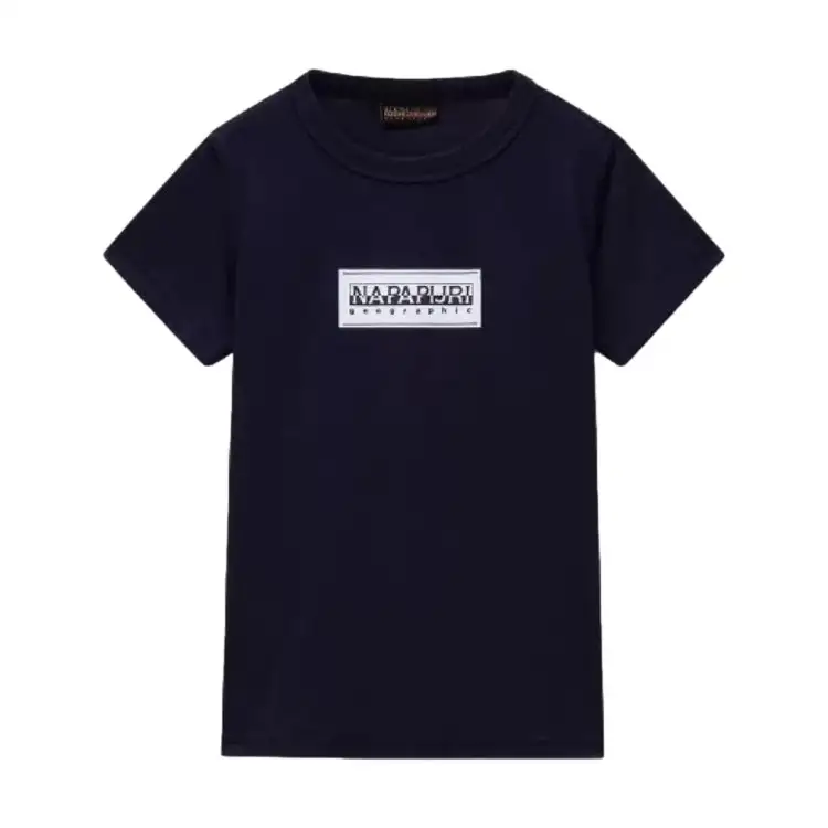Napapijri K S-CHAMOIS SS S T-Shirt Bambino Mezza Manica Black