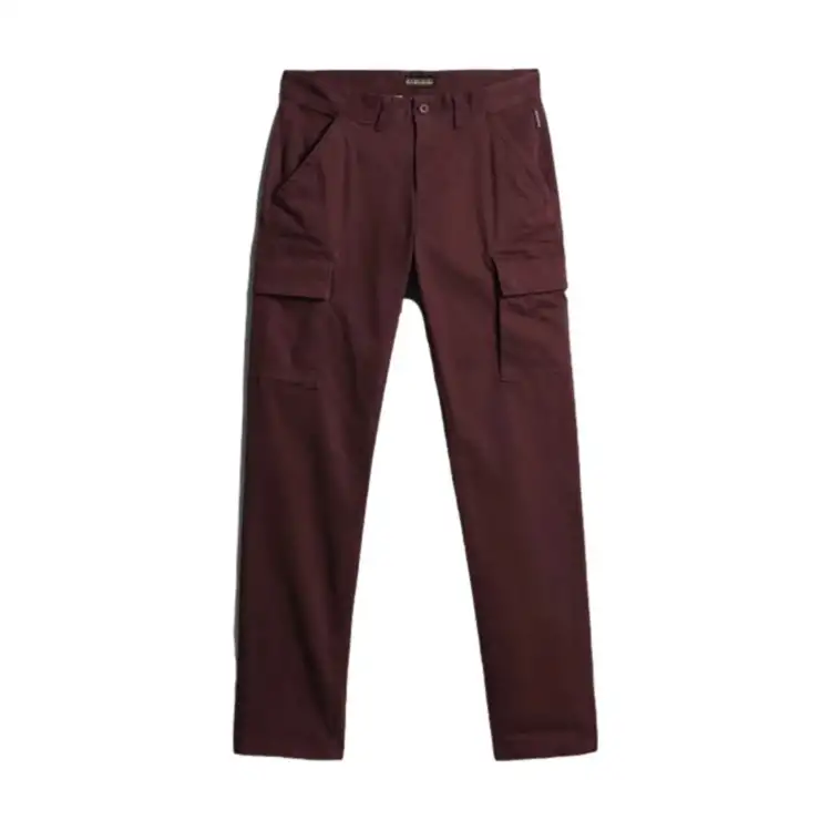 Napapijri NA4GK3 Moto Wint 3 Pantaloni Cargo Uomo Bordeaux