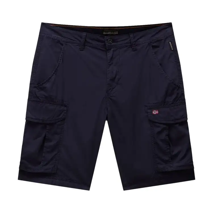 Napapijri NOTO 2.0 Bermuda Uomo Con Tasconi Laterali Blu Marine