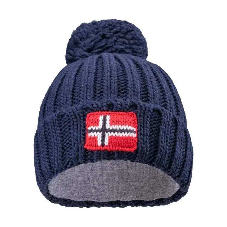 Napapijri NP0A4GMH1761 K SEMIURY 6 Cappello Junior Lana Blue Marine