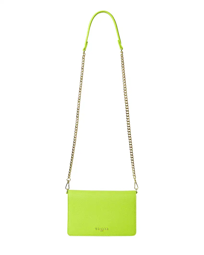 Gaelle Mini Borsa a Spalla Ecopelle Verde