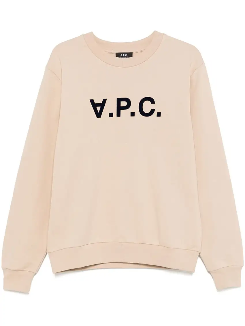 A.P.C.Felpa con logo