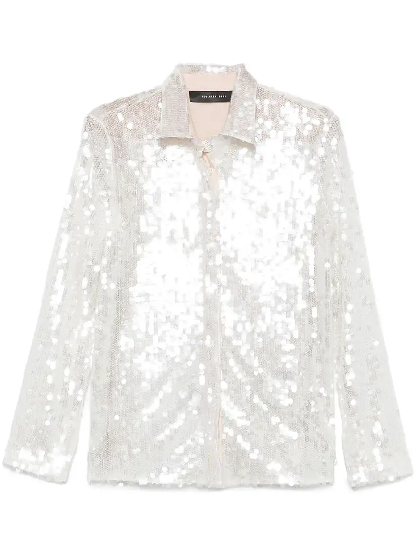 Federica TosiCamicia con paillettes