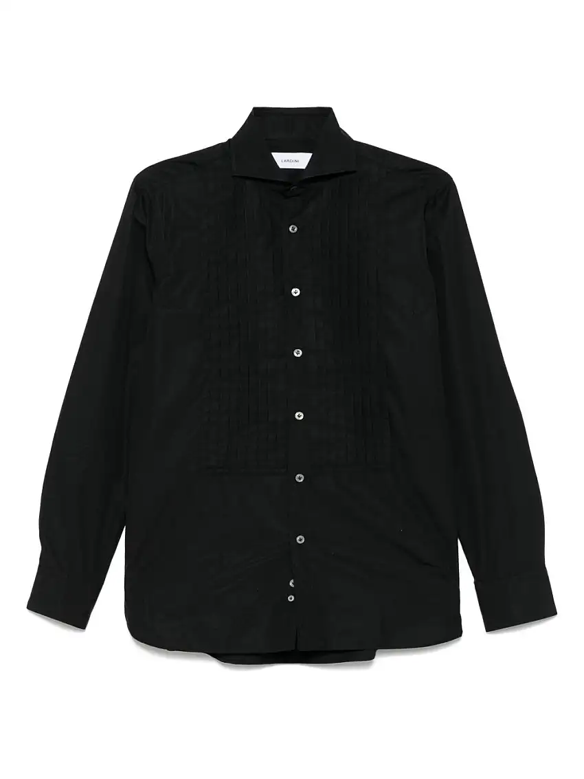 LARDINI - Camicia Lucien nera