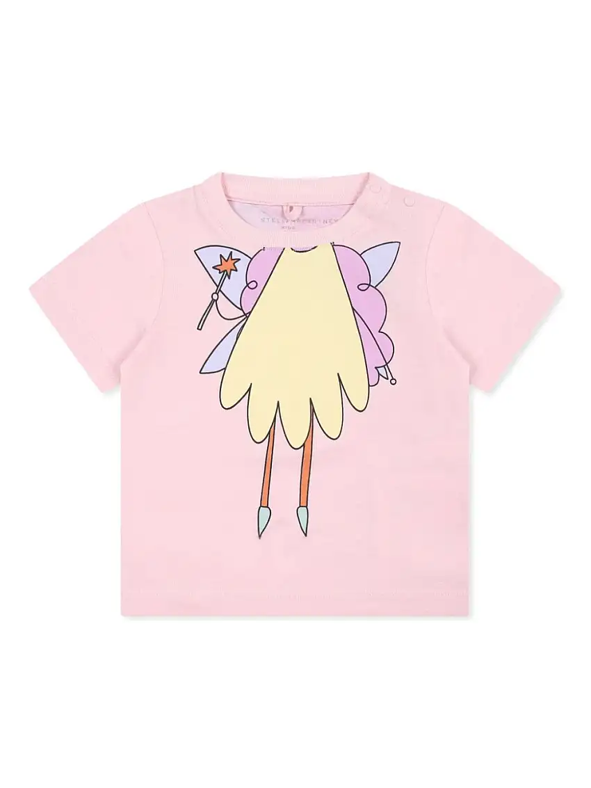 Stella McCartney KidsT-shirt con stampa grafica