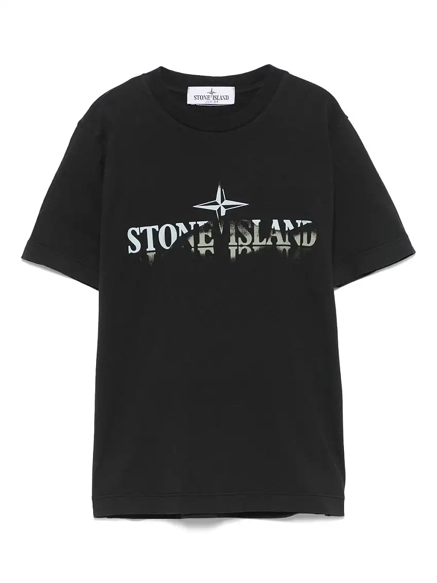Stone Island JuniorT-shirt con logo