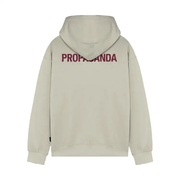 Propaganda HOODIE LOGO OG Felpa Uomo Con Cappuccio Beige